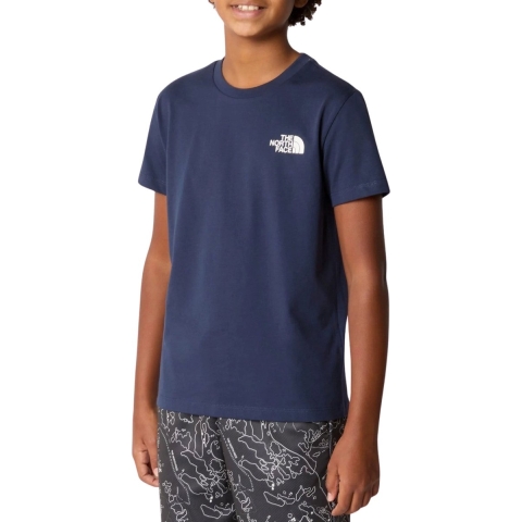 The North Face T-Shirt - Eenvoudige koepel - Navy - The North Face - 14-16 jaar (164-176) - T-Shirts