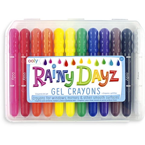 Ooly Kleurpotloden - Aquarel - Regenachtige dagz - 12 stk - Ooly - OneSize - Tekenset