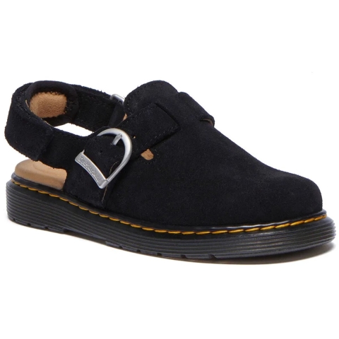 Dr. Martens Sandalen - Jorge J - Bronx Suede - Zwart - Dr. Martens - 33 - Sandalen