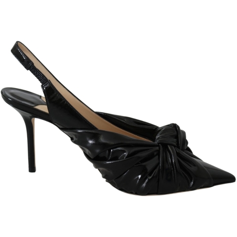 Jimmy Choo Women's Annabell 85 zwart lakleder pumps