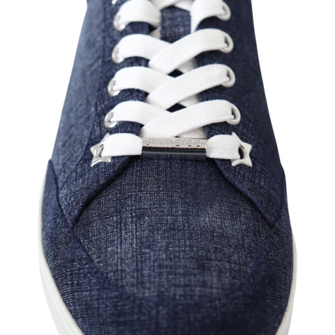 Jimmy Choo Miami Blue Denim Sneakers voor dames