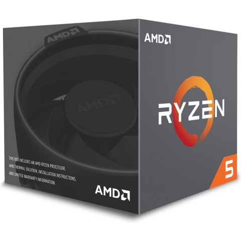 AMD Ryzen 5 2600 - Processor - 6 cores 3,4GHz (turbo 3,9GHz) - AM4