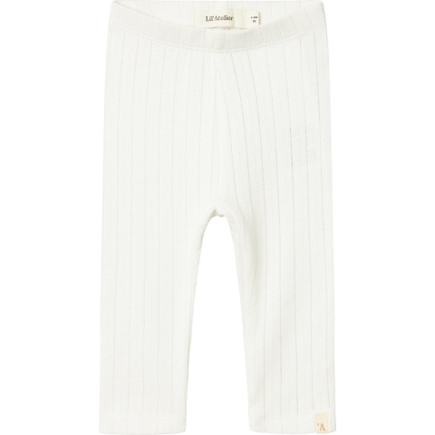 Lil' Atelier Leggings - NbfRachel - Noos - Kokosmelk - Lil Atelier - 68 - Leggings