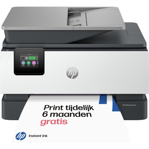 HP OfficeJet Pro 9120e Draadloos All-in-One Kleur Printer, Instant Ink; Dubbelzijdig printen