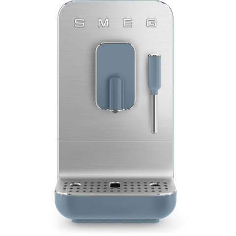Smeg Volautomaat met Melkopschuimer 'Stormy Blue' BCC12SBMEU
