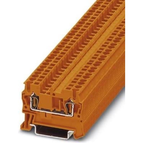 Phoenix Contact 3037070 Doorgangsserieklem 5.2 mm Spanveer Oranje 50 stuk(s)