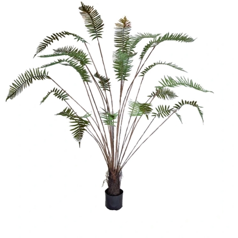 Varen in pot groen 210 cm kunstplant Buitengewoon de Boet - Buitengewoon de boet