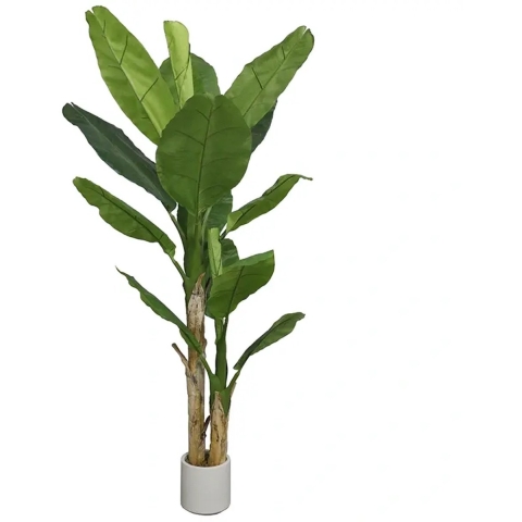 Bananenplant 2-stam 210 cm kunstplant Buitengewoon de Boet - Buitengewoon de boet