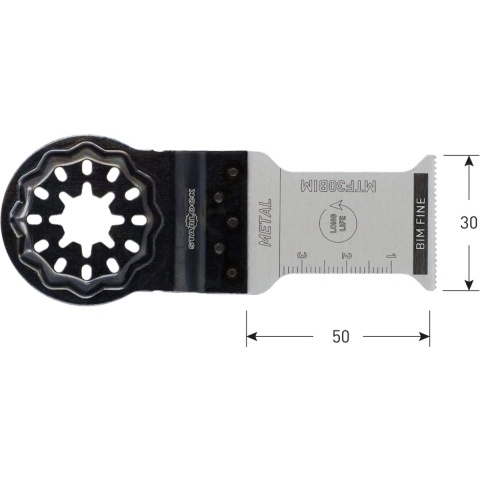 Rotec MTF30 | BIM | Metaal/Hout | Starlock Invalzaagblad | 30x50 | 5 stuks - 517.1405