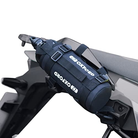 Fles Stash. Drankfles of Brandstof Fleshouder voor motorfietsen, Zwart