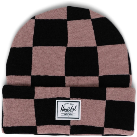 Herschel Muts - Gebreid - Elmer - Black/Ash Rose Controle - Herschel - OneSize - Mutsen