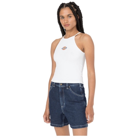 Dickies Top - Kettingmeer - Wit - Dickies - XXS - Xtra Xtra Small - Tanktop