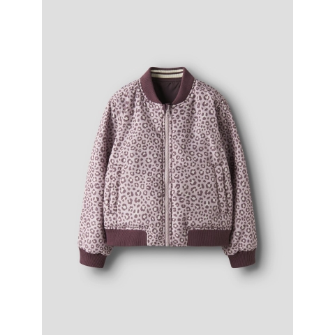 Name It Bomber Jack - NkfMariska - Plum Wine - Name It - 10 jaar (140) - Winterjassen