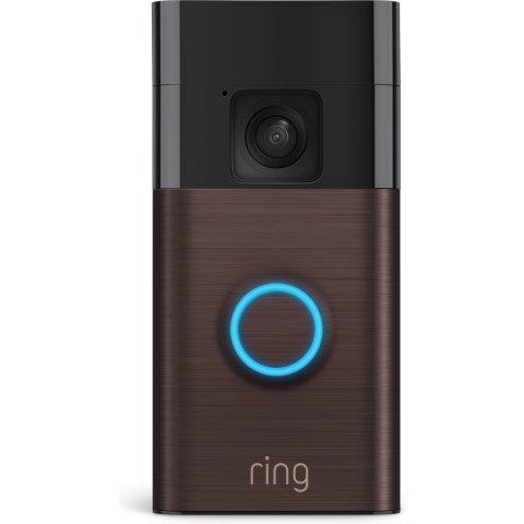 Ring Battery Video Doorbell - Videodeurbel - 1440p HD-video met zicht van top tot teen - Brons