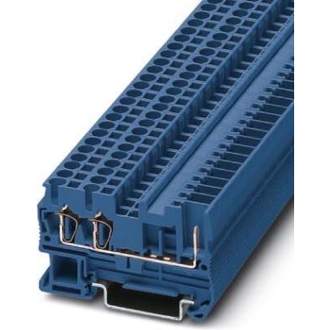 Phoenix Contact 3042104 Doorgangsklem 5.2 mm Spanveer Blauw 50 stuk(s)