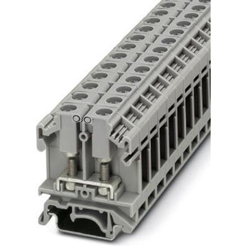 Phoenix Contact 0790404 Boutaansluitklem 11 mm Boutaansluiting Grijs 50 stuk(s)