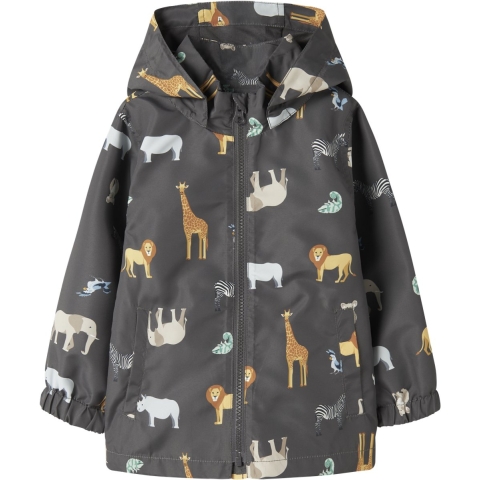 Name It Jas - Noos - NmmMax Zwartgemaakt Pearls/Safari - Name It - 2 jaar (92) - Zomerjas
