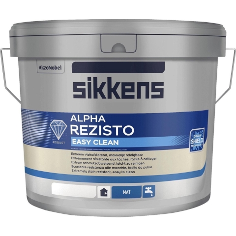 Sikkens Alpha Rezisto Easy Clean Wit 5L
