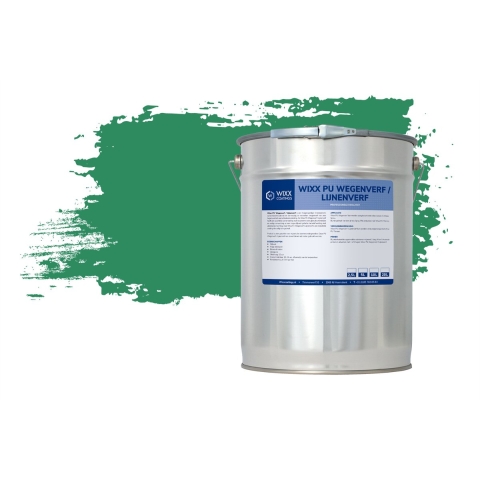 Wixx PU Wegenverf Lijnenverf RAL 6024 | Verkeersgroen 20L