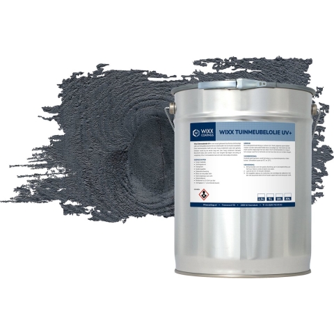 Wixx Tuinmeubel Olie UV+ Zwart 20L