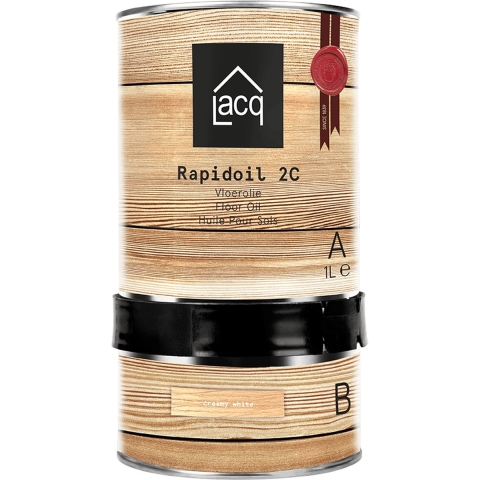 Lacq Rapid Oil 2C Creamy White 1L