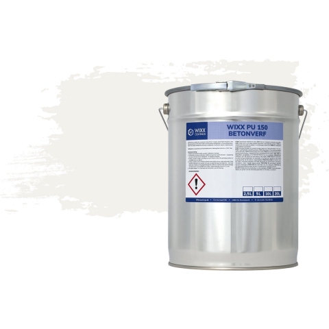 Wixx PU 150 Betonverf RAL 9016 | Verkeerswit 5L