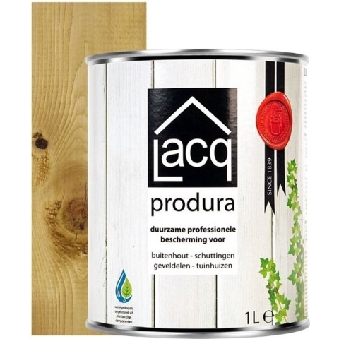 Lacq Produra Buitenbeits Transparant Naturel 1L