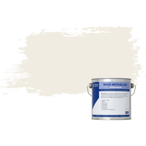 Wixx Aqua Metaallak Roestwerend RAL 9010 | Zuiver Wit 10L