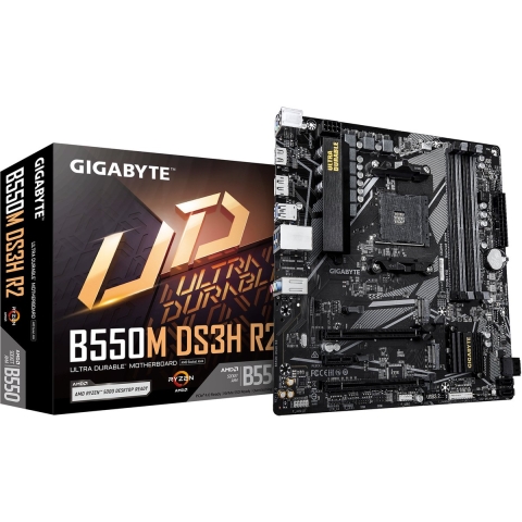 GIGABYTE GiBy B550M DS3H R2 moederbord