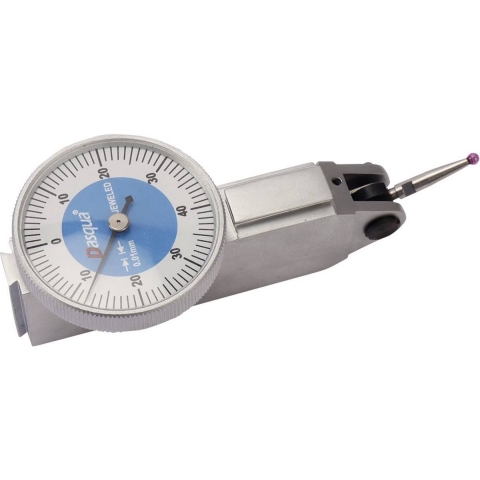 Dasqua 5221-0005-A 5221-0005-A Meetklok (l x b x h) 140 x 90 x 39 mm 0.8 mm Aflezing: 0.01 mm