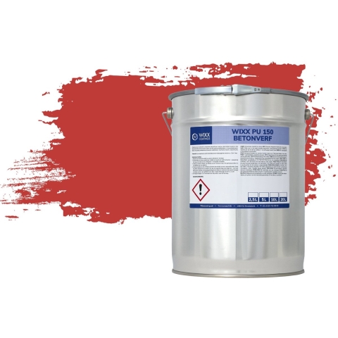 Wixx PU 150 Betonverf RAL 3020 | Verkeersrood 2.5L