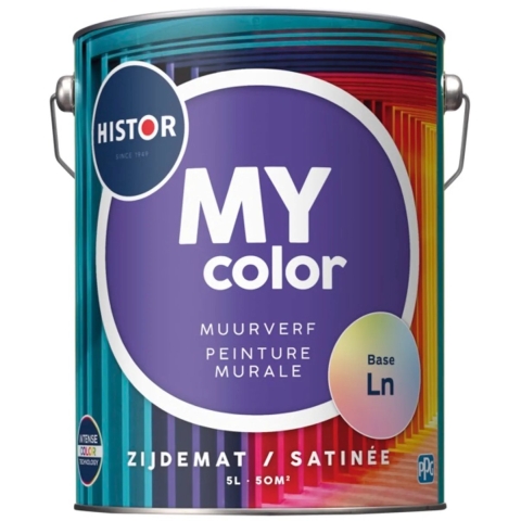 Histor MY color Muurverf Zijdemat RAL 9003 | Signaalwit 2.5L