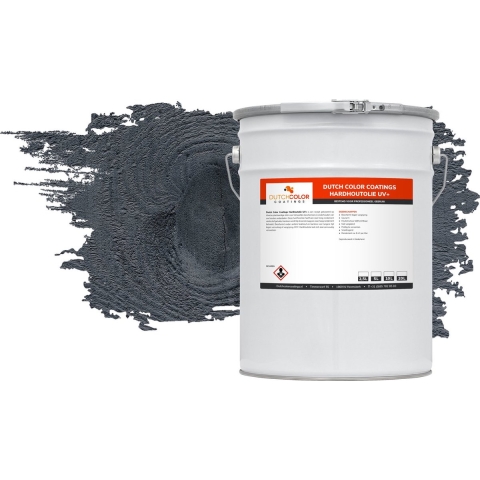 DCC Hardhoutolie UV+ Zwart 5L