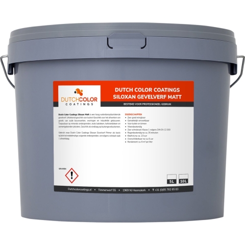 DCC Siloxan Gevelverf Matt RAL 9010 | Zuiver Wit 5L