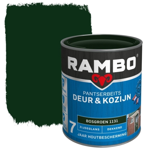 Rambo Pantserbeits Deur&Kozijn Dekkend Bosgroen 1.5L