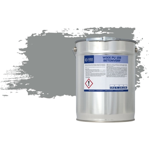 Wixx PU 150 Betonverf RAL 7042 | Verkeersgrijs A 5L