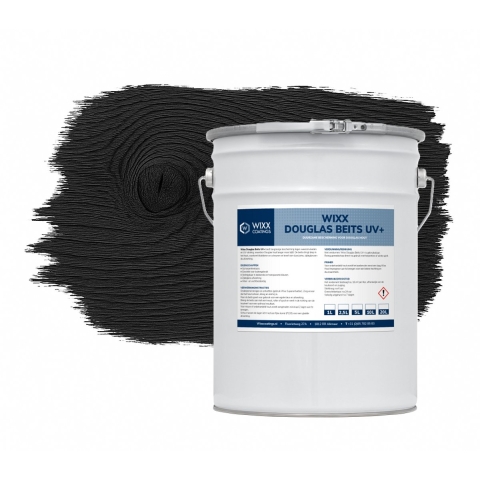 Wixx Douglasbeits UV+ Zwart 20L