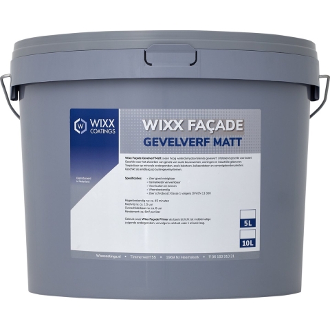 Wixx Façade Gevelverf Matt 5L