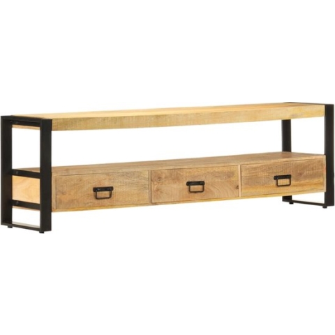 vidaXL-Tv-meubel-150x30x45-cm-massief-mangohout