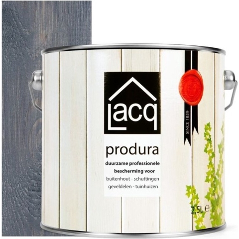 Lacq Produra Buitenbeits Transparant Anthracite 2.5L