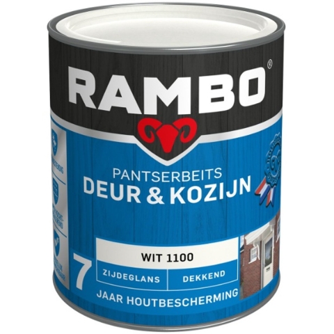 Rambo Pantserbeits Deur&Kozijn Dekkend Wit 1.5L