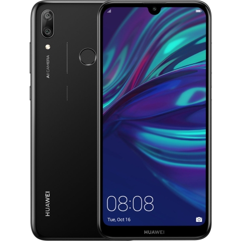 Huawei Y7 (2019) | 32 GB | Dual-SIM | zwart