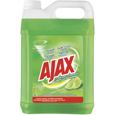 2x Ajax Allesreiniger Limoen 5 liter