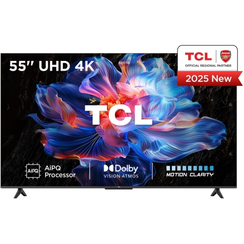 TCL V6C 55V6C tv 139,7 cm (55") 4K Ultra HD Smart TV Wifi Metallic 270 cd/mÂ²