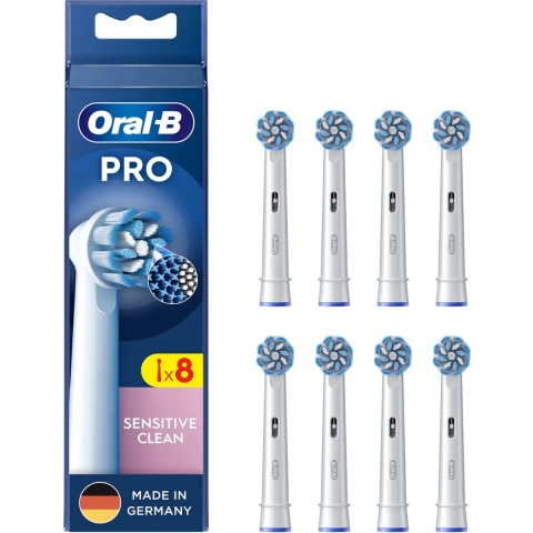 Oral-B Sensitive Clean 8 stuk(s) Wit