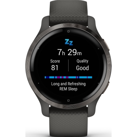 Garmin Venu 2S - GPS Smartwatch - Gezondheidsmonitoring - Zwart