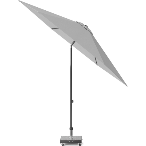 Stokparasol Lisboa dia. 3,0 m lichtgrijs Platinum - Platinum