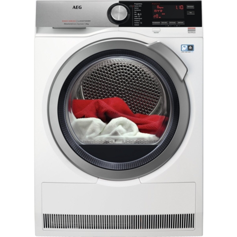 Aeg T8den86cs - Warmtepompdroger - 8 Kg - Absolutecare & Sensidry - 65 Db - Energieklasse A+++ | Welhof; Dé Outlet Store Van De Benelux