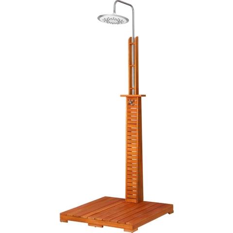 Tuindouche 223cm FSC®-gecertificeerd eucalyptushout