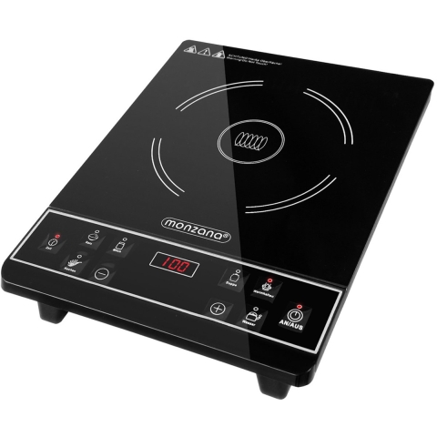 Inductiekookplaat LED Display Timer 2000W 28x34cm